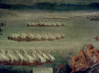 The Battle of Lepanto, 7th October 1571